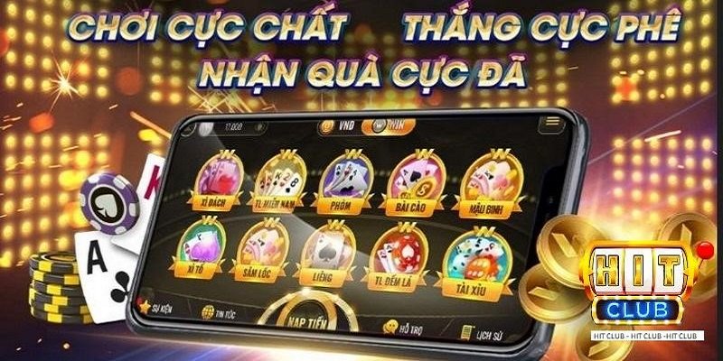 Hitclub hiện đang hợp tác với nhiều nhà cung cấp nổi tiếng